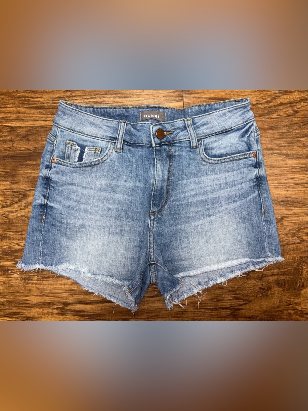 DL1961 Karlie Boyfriend Shorts Size 25
